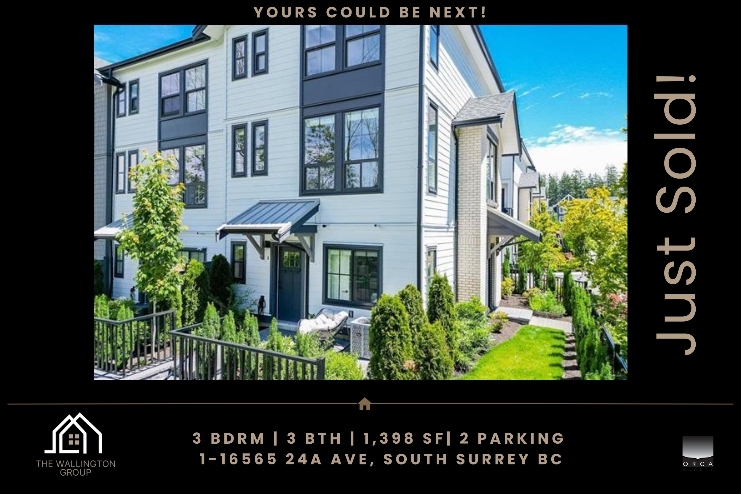 South Surrey Townhome Purchased!